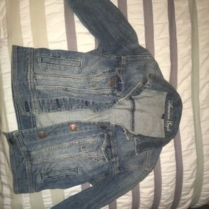 Gently worn, American eagle jean jacket